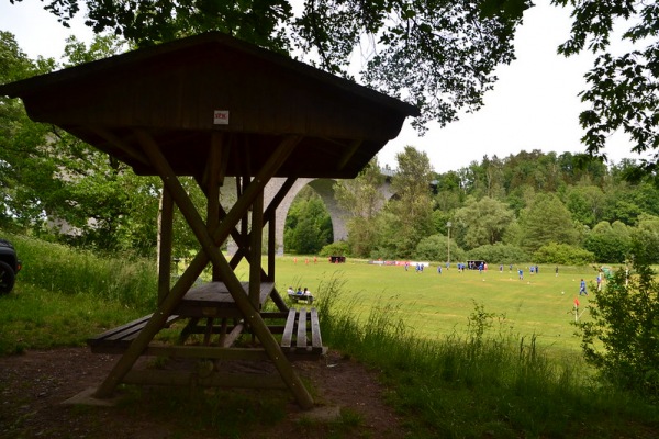 Sportplatz an der Göltzschtalbrücke - Lengenfeld/Vogtland-Weißensand