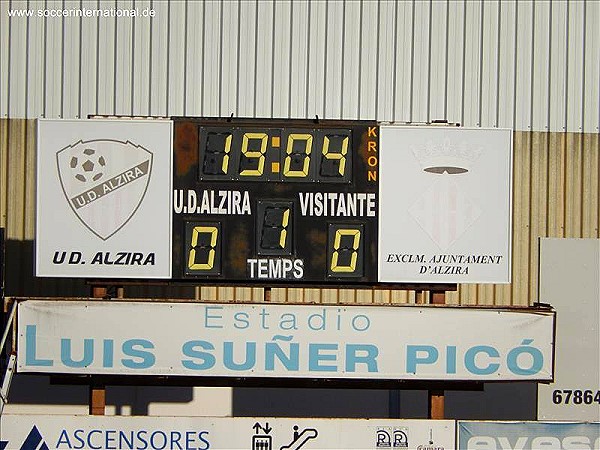 Estadio Luis Suñer Picó - Alzira, VC