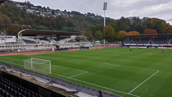 Stadio di Cornaredo / Cornaredo Stadium, FC Lugano, Google Earth