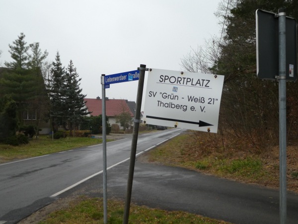 Sportplatz Thalberg - Bad Liebenwerda-Thalberg