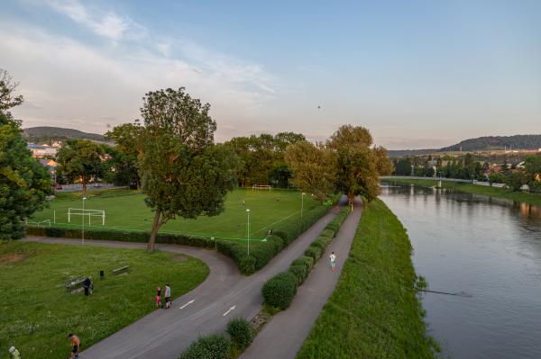 Maracaná pod mostem - Beroun