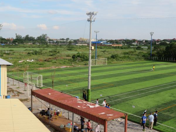 Palm Container Football Ground  - Siem Reap