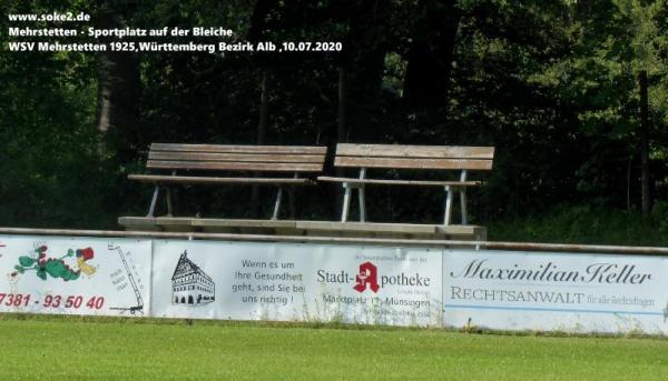 Sportplatz auf der Bleiche - Mehrstetten