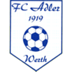 Wappen ehemals FC Adler 1919 Werth  43967
