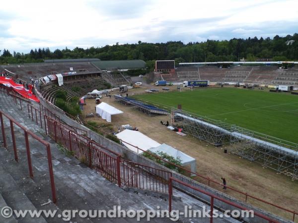 Fotbalový stadion Za Lužánkami - Brno