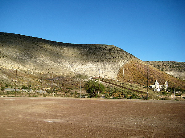 Cancha de tierra - Real de Catorce