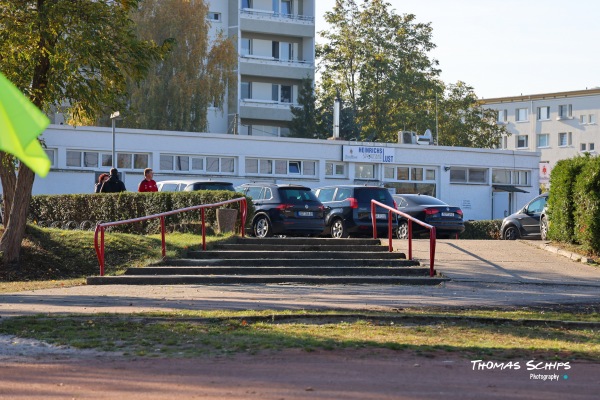 Stadion Heinrichslust im Sportkomplex - Schwedt/Oder