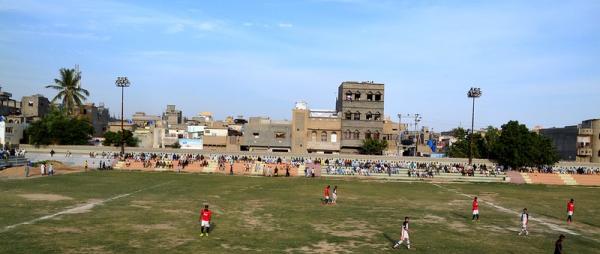 Dr. Mohammad Ali Shah Football Ground - Karachi 