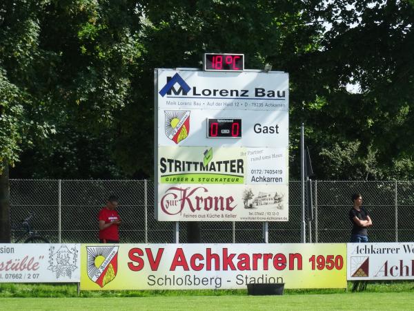 Schloßberg-Stadion - Vogtsburg/Kaiserstuhl-Achkarren