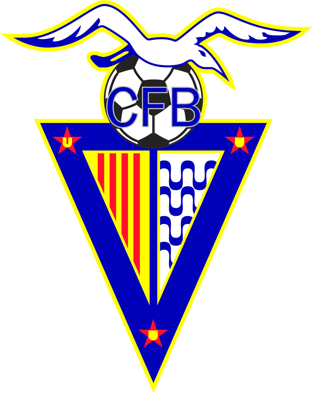 Wappen ehemals CF Badalona