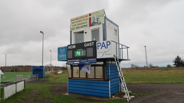 Sportplatz auf dem Quintinsberg - Karbach/Hunsrück