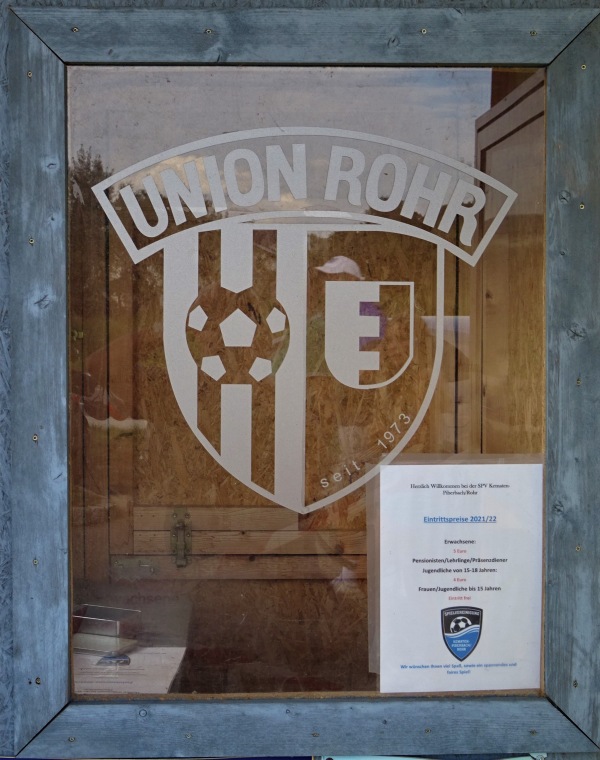 Sportplatz Union Rohr - Rohr im Kremstal