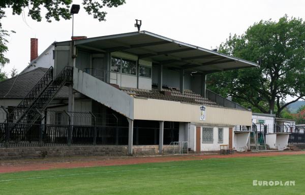 Stadion der Hüttenwerker auf den Sportanlagen Waldstraße - Eisenhüttenstadt