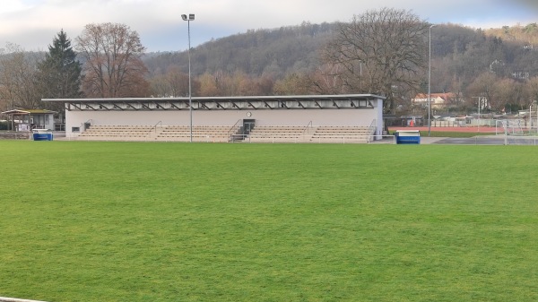 Hessen-Stadion in der Oberau - Bad Hersfeld