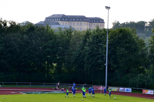 Blick zum Schloss Hachenburg
