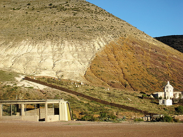 Cancha de tierra - Real de Catorce