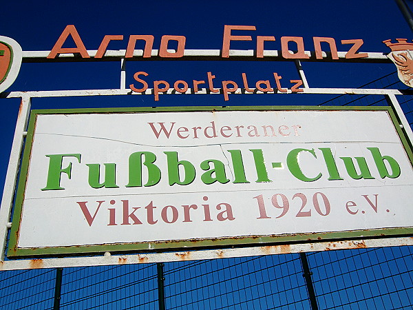 Arno-Franz-Sportplatz - Werder/Havel