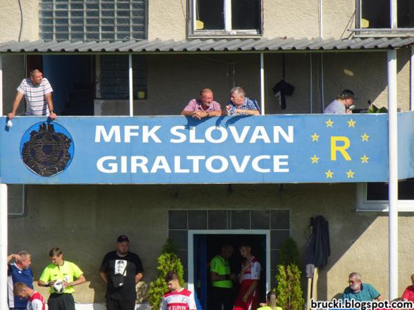 Štadión MFK Slovan Giraltovce - Giraltovce