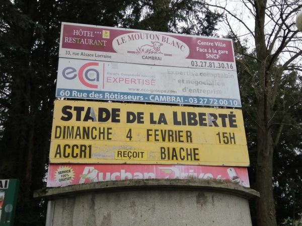 Stade de la Liberté - Cambrai