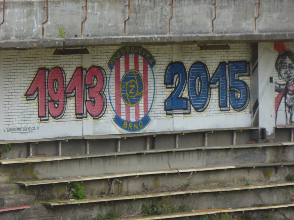 Fotbalový stadion Za Lužánkami - Brno