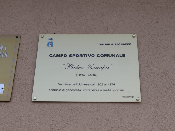 Campo Sportivo Comunale Pietro Zampa - Pagnacco