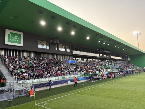 Futbal Tatran Aréna - Prešov