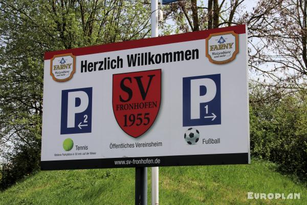 Häldelestadion - Fronreute-Fronhofen