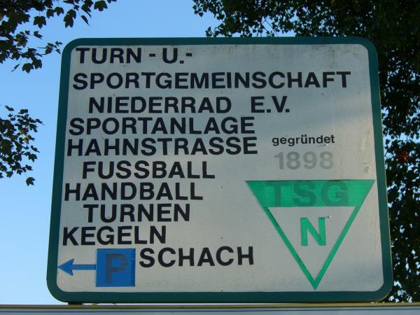 Sportanlage Hahnstraße TSG-Platz - Frankfurt/Main-Niederrad