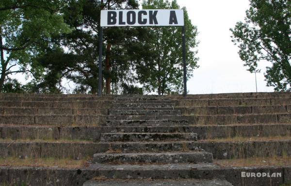 Stadion der Hüttenwerker auf den Sportanlagen Waldstraße - Eisenhüttenstadt