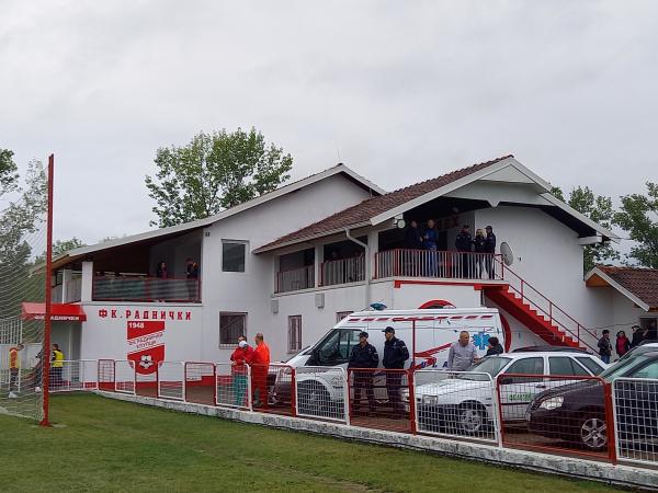 Stadion FK Radnički Stobeks - Loznica