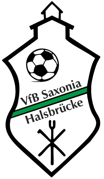 Wappen ehemals VfB Saxonia 1990 Halsbrücke 