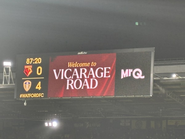 Vicarage Road Stadium - Watford, Hertfordshire