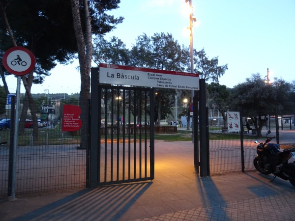Camp de Fútbol La Bàscula - Barcelona, CT