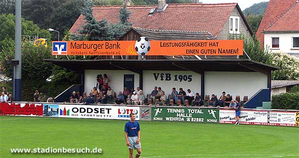 VfB-Stadion an der Gisselberger Straße - Marburg