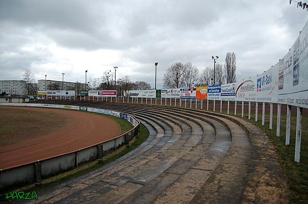 Stadion Heinrichslust im Sportkomplex - Schwedt/Oder