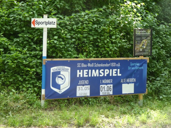 Sportanlage Straße am Klärwerk - Mittenwalde-Schenkendorf-Krummensee