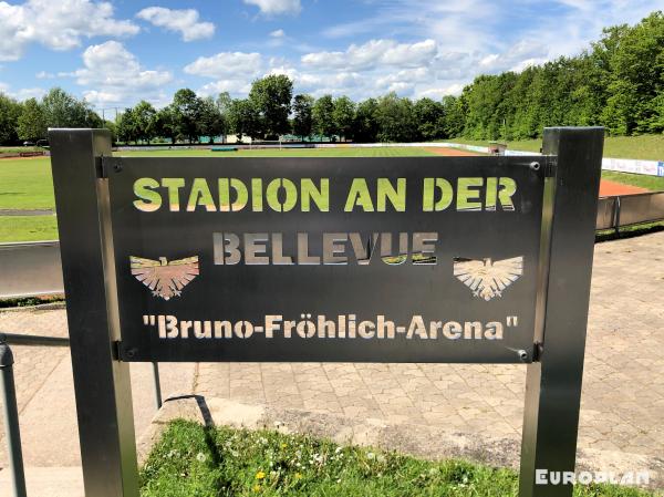 Stadion an der Bellevue - Bruno-Fröhlich-Arena - Schweinfurt-Bellevue