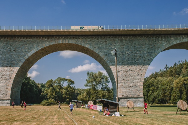 Sportplatz an der Göltzschtalbrücke - Lengenfeld/Vogtland-Weißensand