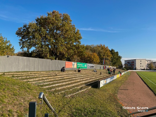 Stadion Heinrichslust im Sportkomplex - Schwedt/Oder