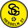 Wappen SV Schwarz-Gelb Hesseln 1957 II