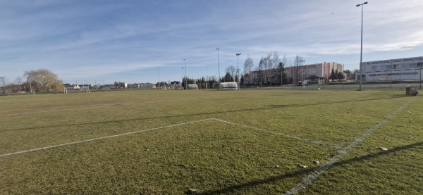 Stadion w Starych Oborzyskach obok - Stare Oborzyska
