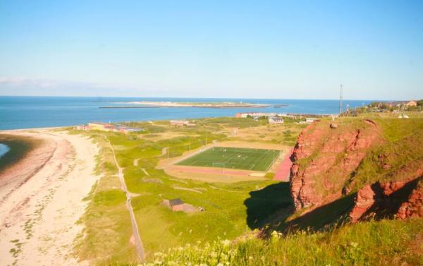 Fußballplatz Nordostgelände - Helgoland