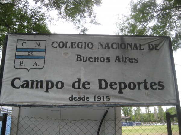 Campo de Deportes Colegio Nacional de Buenos Aires - Buenos Aires, BA