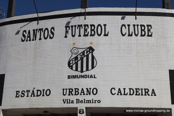 Estádio Urbano Caldeira - Vila Belmiro - Santos, SP