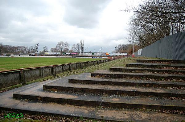 Stadion Heinrichslust im Sportkomplex - Schwedt/Oder