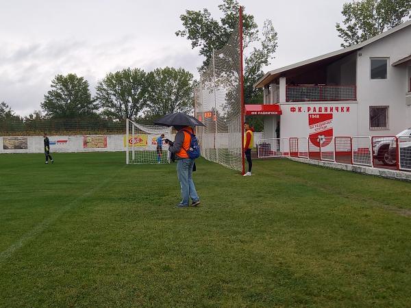 Stadion FK Radnički Stobeks - Loznica