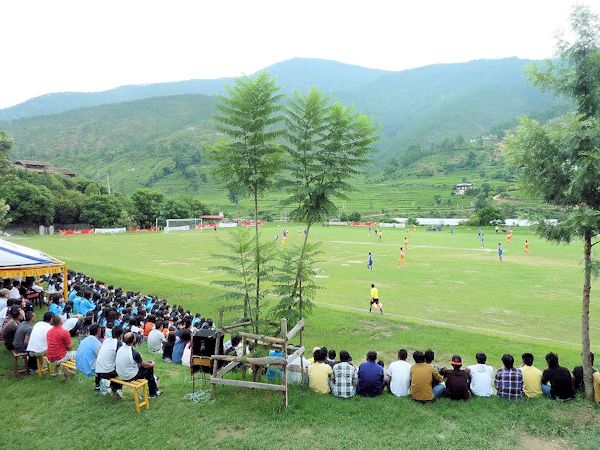 Lekeythang Football Field - Wangdue Phodrang