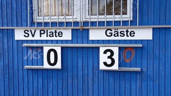 Gemeindesportplatz - Plate