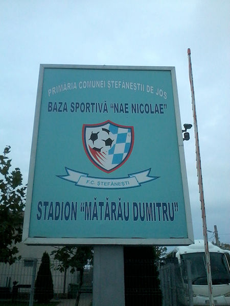 Stadionul Dumitru Mătărău - Ștefăneștii de Sus