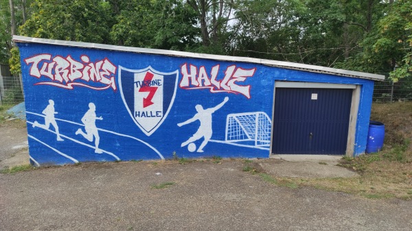 Turbine-Sportplatz - Der Felsen - Halle/Saale-Giebichenstein